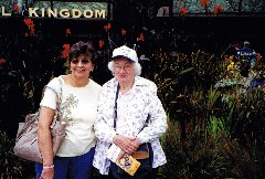 Norma Stout; Julia (Judy) Kish Dorrough; Disneyworld